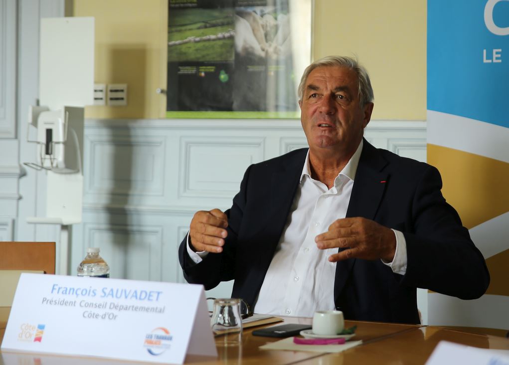 Fran&ccedil;ois Sauvadet, ancien ministre, Pr&eacute;sident du Conseil d&eacute;partemental de la C&ocirc;te-d'Or