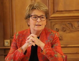 Marie-Guite Dufay, pr&eacute;sidente de la R&eacute;gion Bourgogne-Franche-Comt&eacute;