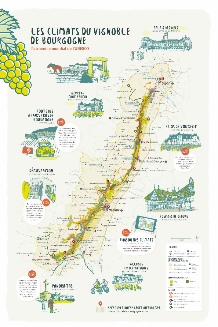 Climats du vignoble de Bourgogne - Patrimoine mondial Climats du vignoble de Bourgogne - Patrimoine mondial