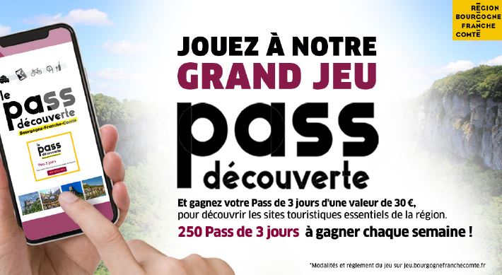 AVEC LA R&Eacute;GION, GAGNEZ VOTRE PASS D&Eacute;COUVERTE &Agrave; PARTIR DU 1ER JUILLET
