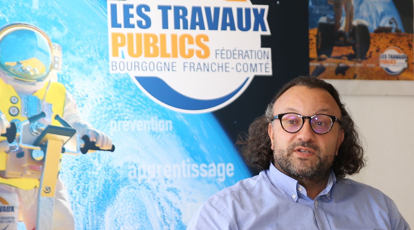 Vincent Martin, Pr&eacute;sident de la FRTP Bourgogne Franche-Comt&eacute; 
