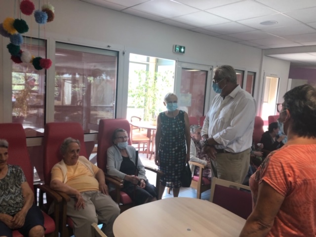 Visite de l&rsquo;EHPAD de Pr&eacute;cy-sous-Thil