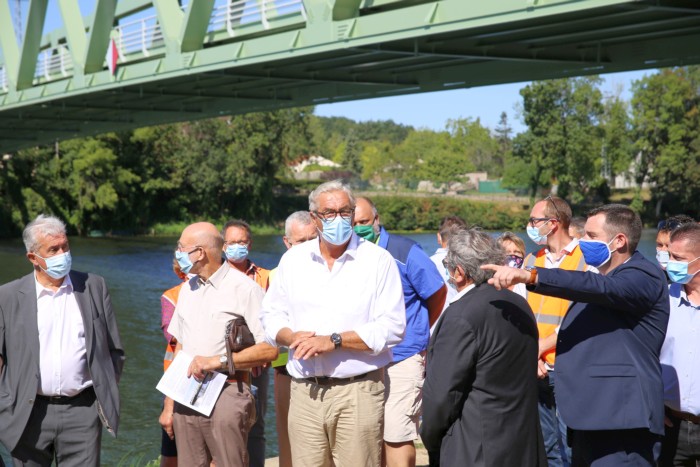 Le Pont Camille BAUDRY de Lamarche-sur-Sa&ocirc;ne