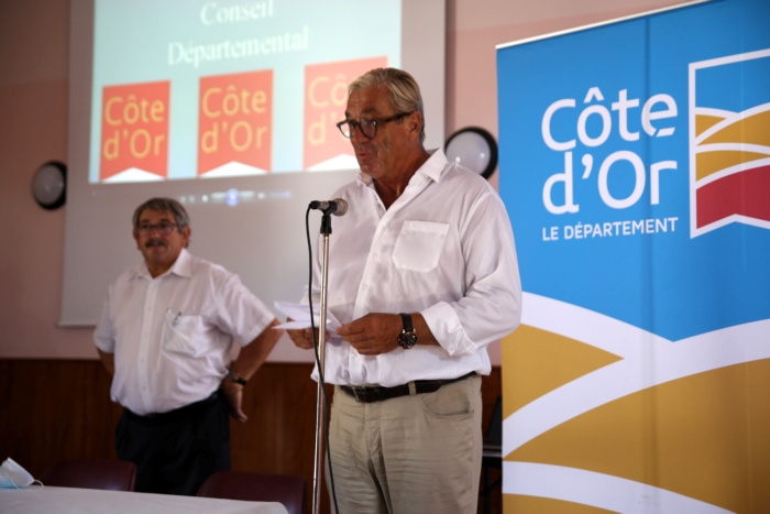 Fran&ccedil;ois Sauvadet, Pr&eacute;sident du Conseil d&eacute;partemental de la C&ocirc;te-d'Or,
