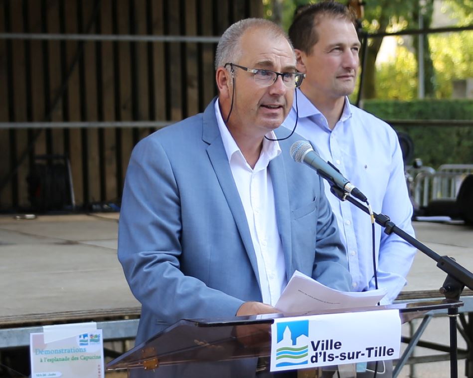 Thierry Darphin, Maire d&rsquo;Is-sur-Tille