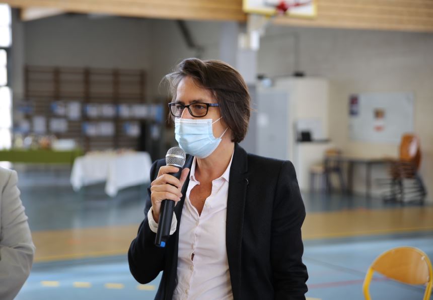 Nathalie Albert-Moretti, rectrice de l&rsquo;acad&eacute;mie de Dijon