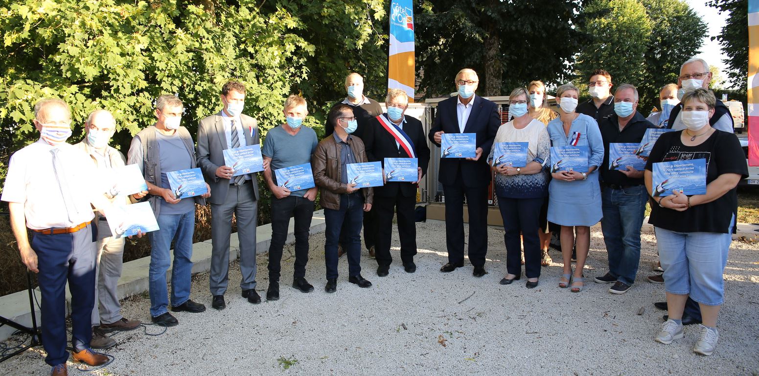 La fibre arrive dans 19 communes du Ch&acirc;tillonnais 