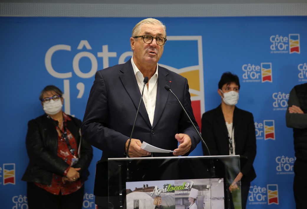 Fran&ccedil;ois Sauvadet, Pr&eacute;sident du Conseil D&eacute;partemental de la C&ocirc;te-d'Or
