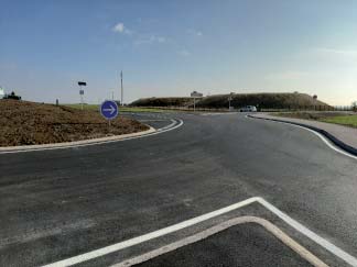 L'am&eacute;nagement du rond-point d'Asni&egrave;res-l&egrave;s-Dijon : tout un symbole !