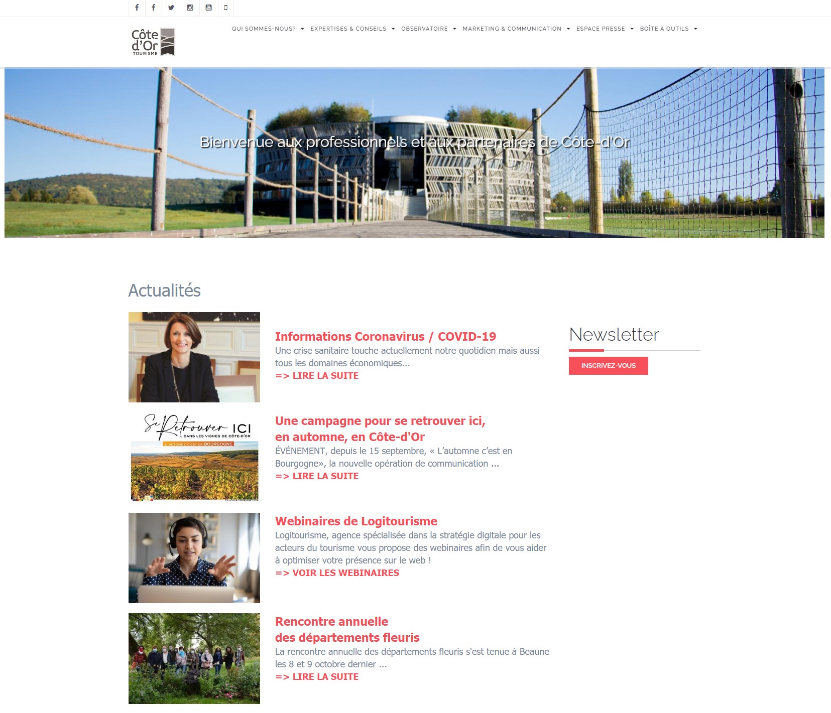 C&ocirc;te-d&rsquo;Or Tourisme, au service des collectivit&eacute;s et des acteurs des territoires