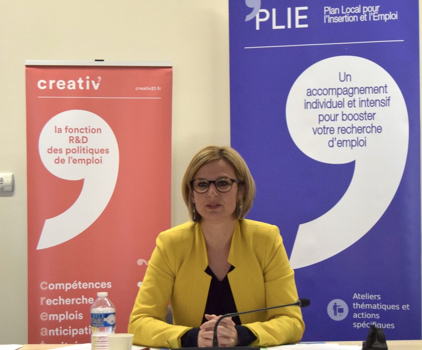 Oc&eacute;ane CHARRET-GODARD, conseill&egrave;re m&eacute;tropolitaine d&eacute;l&eacute;gu&eacute;e &agrave; l&rsquo;emploi, &agrave; l&rsquo;insertion, &agrave; l&rsquo;&eacute;conomie sociale et solidaire.