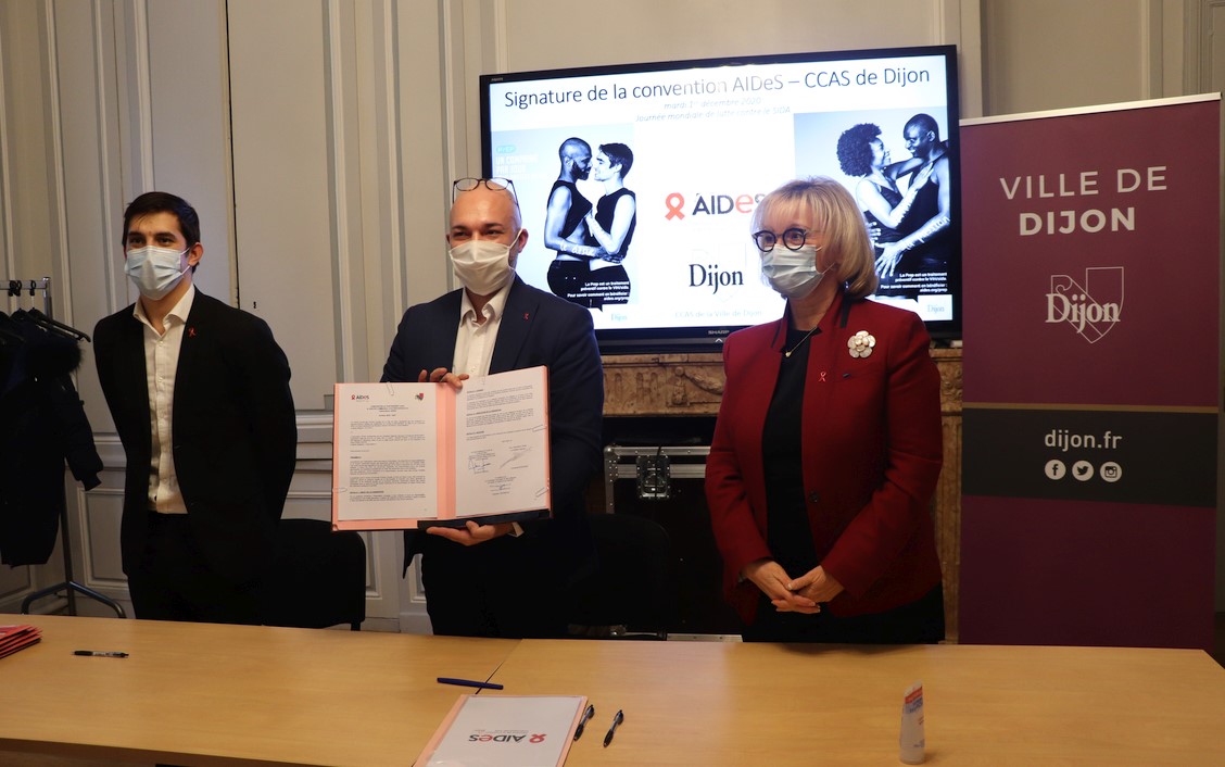 Journ&eacute;e mondiale de lutte contre le sida : La ville de Dijon se mobilise