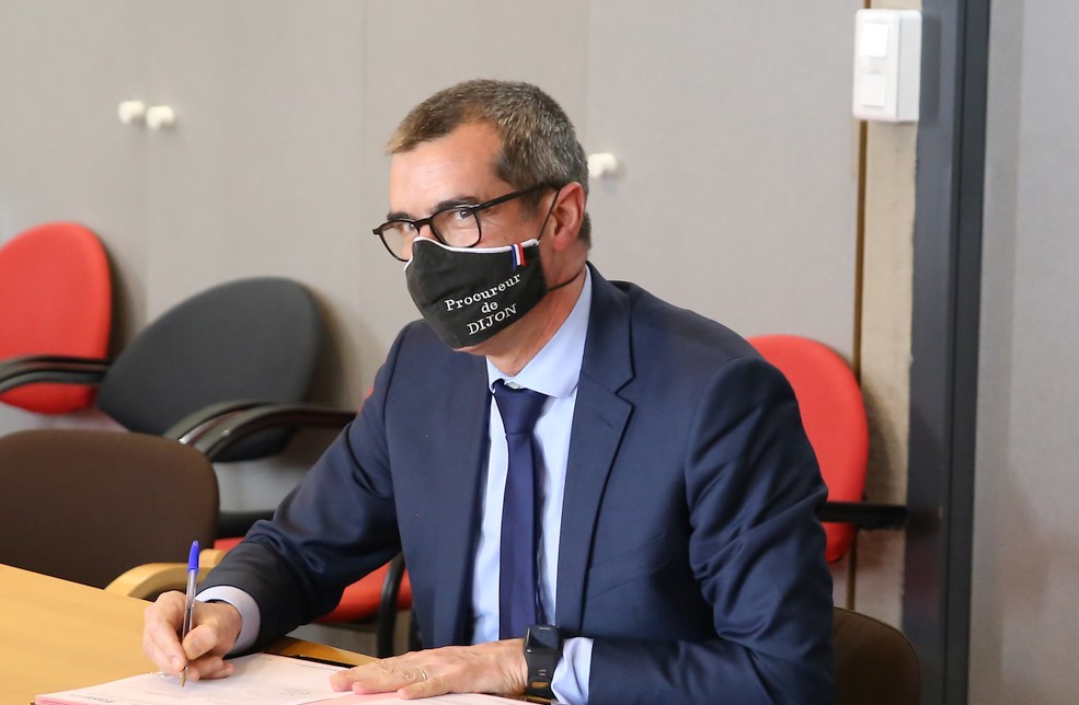 Eric Mathais, procureur de la R&eacute;publique pr&egrave;s le tribunal judiciaire de Dijon