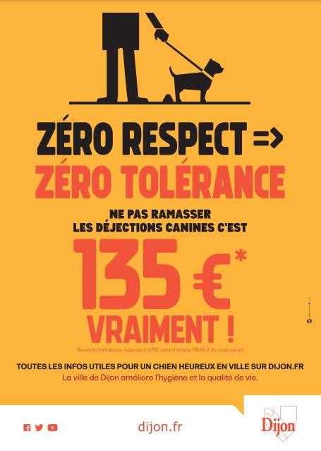 LA VILLE DE DIJON LANCE UNE NOUVELLE CAMPAGNE À DESTINATION DES PROPRIÉTAIRES DE CHIENS LA VILLE DE DIJON LANCE UNE NOUVELLE CAMPAGNE À DESTINATION DES PROPRIÉTAIRES DE CHIENS