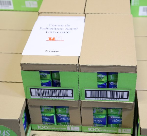 La ville de Dijon offre 56 000 protections hygi&eacute;niques