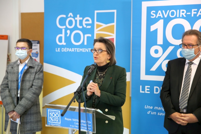 Catherine Louis, vice-pr&eacute;sidente du Conseil D&eacute;partemental de la C&ocirc;te-d'Or