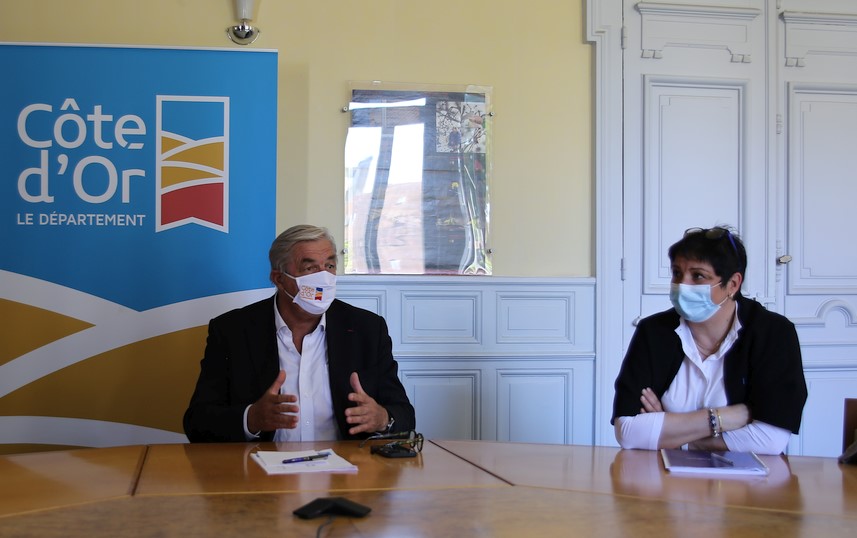 Fran&ccedil;ois Sauvadet, pr&eacute;sident du Conseil D&eacute;partemental de la C&ocirc;te-d'Or 