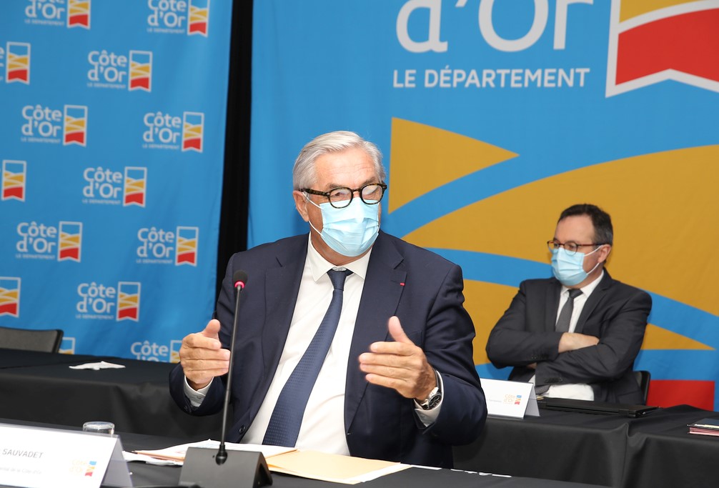 Fran&ccedil;ois Sauvadet souhaite que la C&ocirc;te-d'Or passe au vert