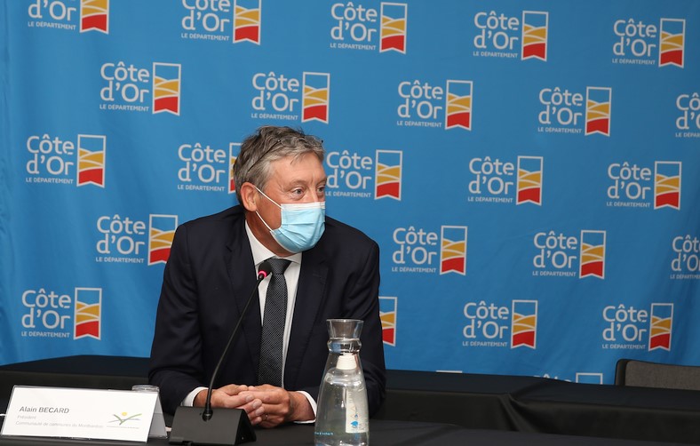 Alain BECARD, Pr&eacute;sident de la Communaut&eacute; de Communes du Montbardois