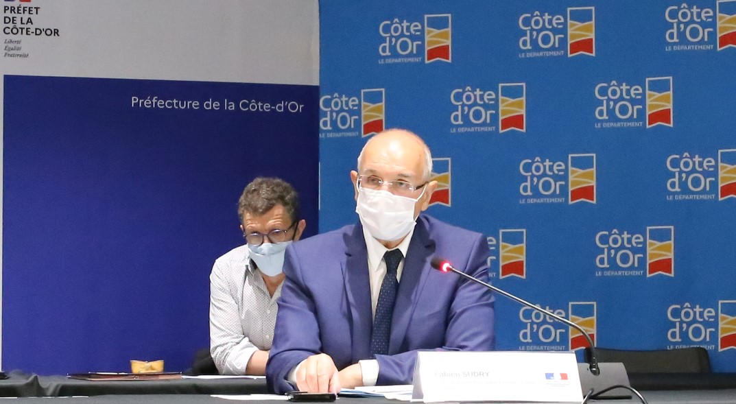 Fabien SUDRY, Pr&eacute;fet de la R&eacute;gion Bourgogne-Franche-Comt&eacute;, Pr&eacute;fet de la C&ocirc;te-d&rsquo;Or,