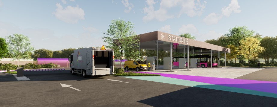  Dijon m&eacute;tropole lance le chantier de production d&rsquo;hydrog&egrave;ne vert