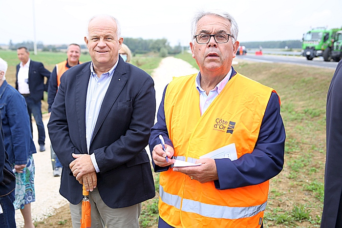 Contournement de Mirebeau�?�sur�?�B&egrave;ze : 23 millions d&rsquo;euros investis par le D&eacute;partement