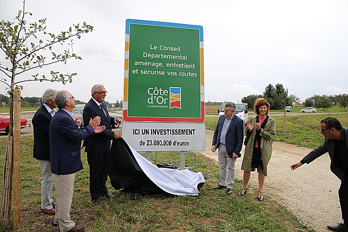 Contournement de Mirebeau�?�sur�?�B&egrave;ze : 23 millions d&rsquo;euros investis par le D&eacute;partement