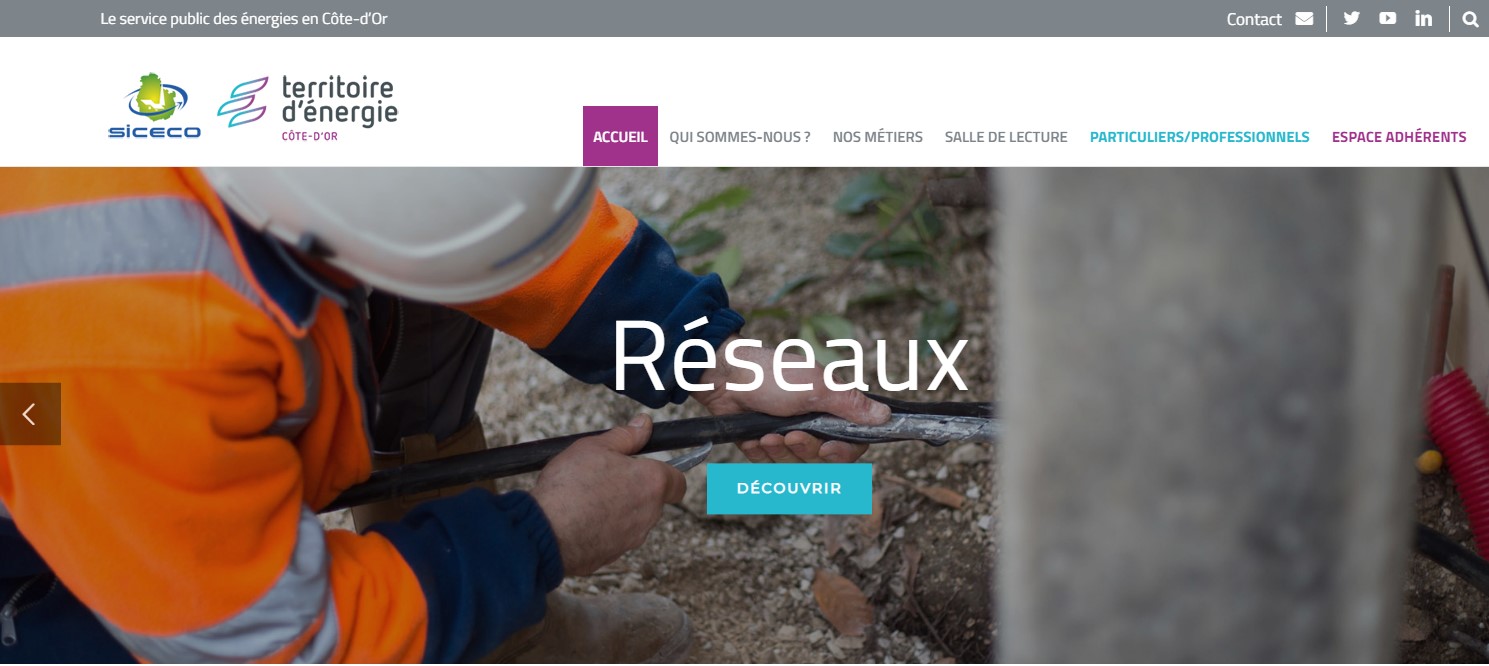 LE SICECO TERRITOIRE D&rsquo;&Eacute;NERGIE C&Ocirc;TE-D&rsquo;OR