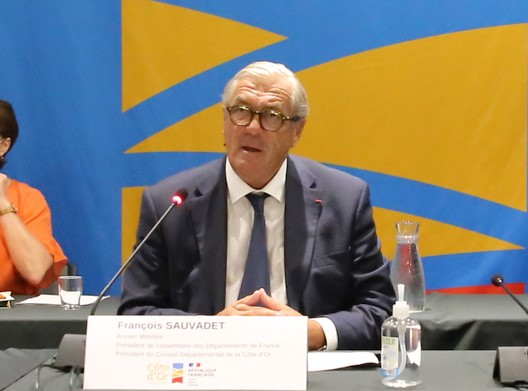 François Sauvadet, Président du Conseil Départemental de la Côte-d'Or François Sauvadet, Président du Conseil Départemental de la Côte-d'Or