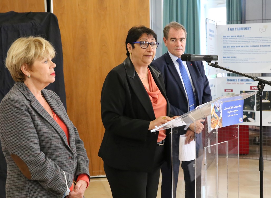 Emmanuelle Coint, 1&egrave;re Vice-Pr&eacute;sidente du D&eacute;partement