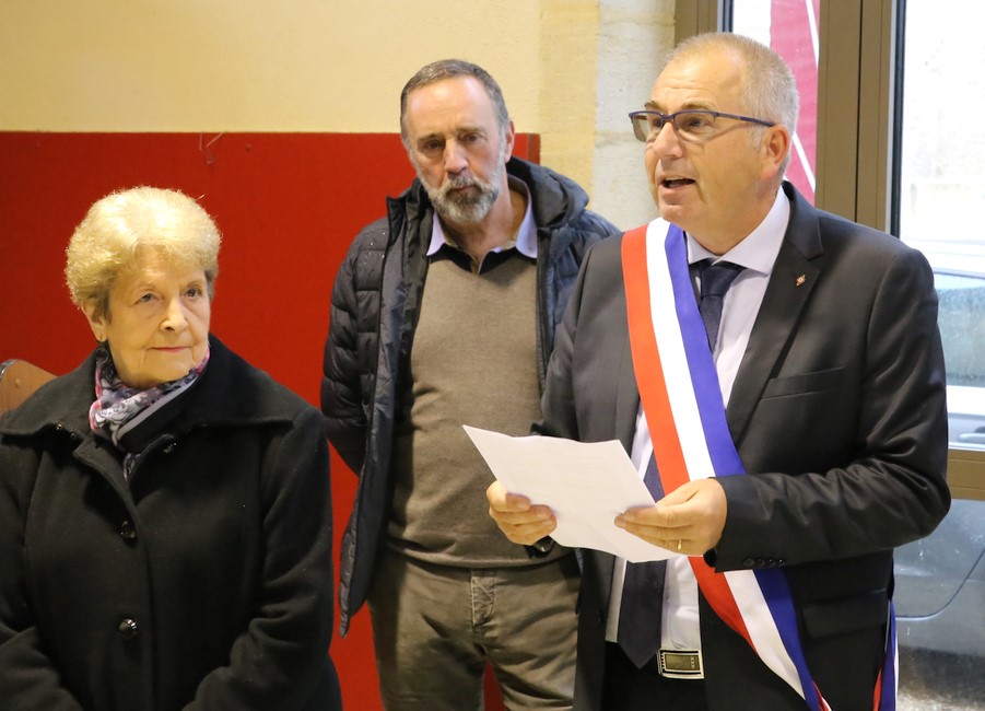 Thierry Darphin, maire d'Is-sur-Tille