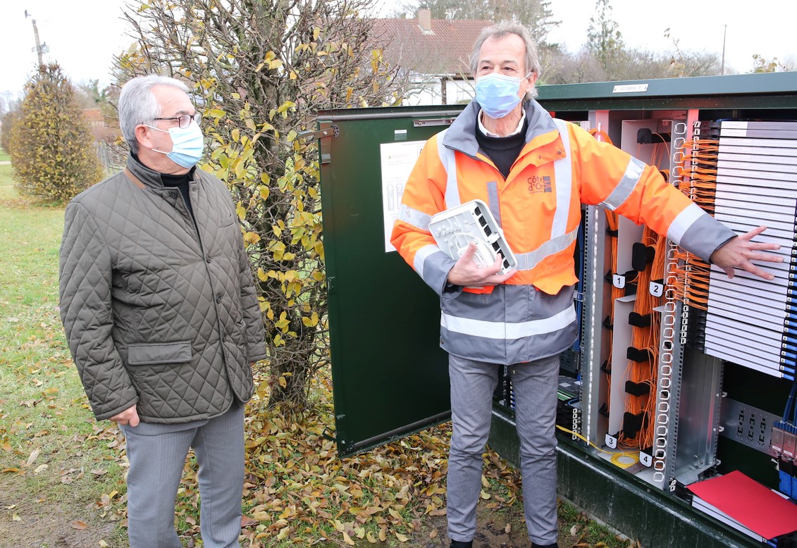 La fibre arrive &agrave; Bonnencontre et Charrey-sur-Sa&ocirc;ne