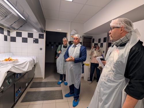 Visite du nouvel accueil de loisirs de Chamblanc &copy;Nad&egrave;ge Hubert