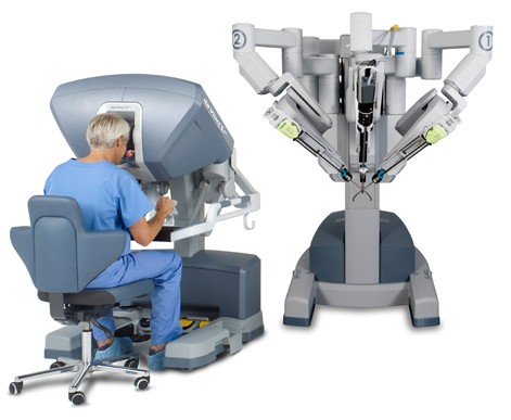 robot chirurgical da Vinci Si ; Mutualit&eacute; Fran&ccedil;aise