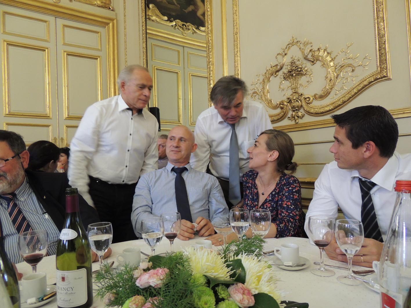 Les sénateurs de la Côte-d'Or reçoivent leurs pairs