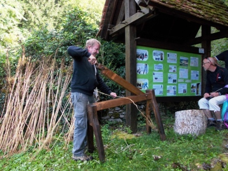 Champrenault, inauguration du 9&egrave;me chemin d'EVAuxois
