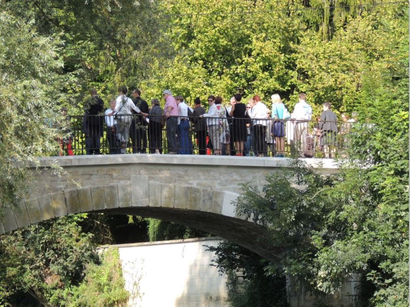 La commune d&rsquo;arceau inaugure ses nouveaux am&eacute;nagements