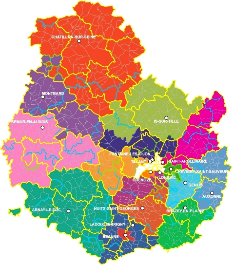 DEPARTEMENTALES COTE D'OR 2015