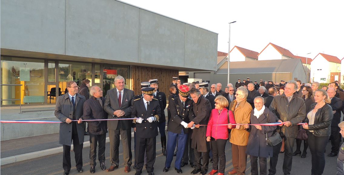 La nouvelle gendarmerie de Pouilly-en-Auxois a &eacute;t&eacute; inaugur&eacute;e.