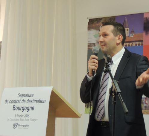 Jean-Michel TISSOT Directeur du Cassissium, vice-pr&eacute;sident de l&rsquo;association &laquo; Destination Bourgogne &raquo;.