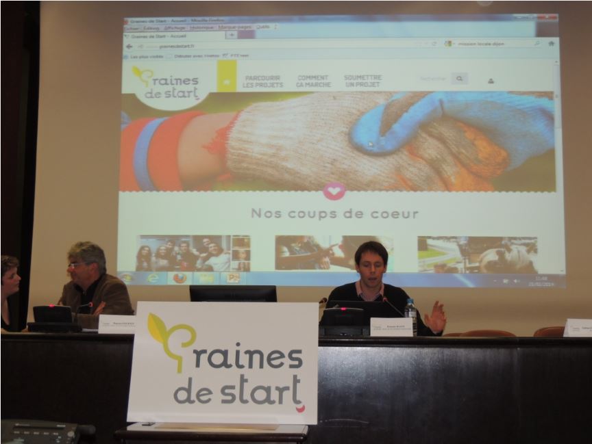 Graines de Start : Plateforme r&eacute;gionale de financement participatif