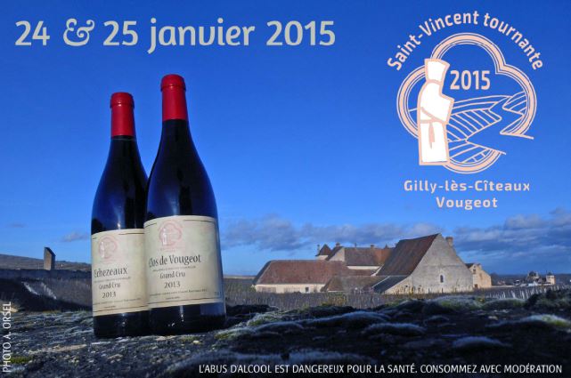 Saint-Vincent tournante vougeot et gilly les citeaux