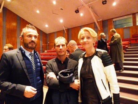 LANCEMENT FILM  MONTBARD MARIE QUIQUEMELLE ECHO DES COMMUNES