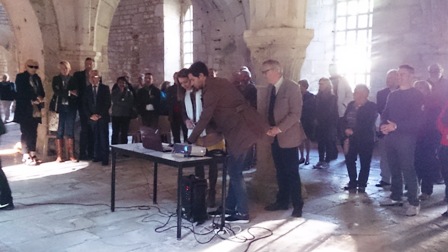 LANCEMENT FILM OT MONTBARD MARIE QUIQUEMELLE ECHO DES COMMUNES