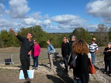 INAUGURATION VERCINGETORIX MARIE QUIQUEMELLE ECHO DES COMMUNES