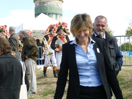 INAUGURATION VERCINGETORIX MARIE QUIQUEMELLE ECHO DES COMMUNES