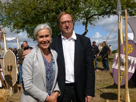 INAUGURATION VERCINGETORIX MARIE QUIQUEMELLE ECHO DES COMMUNES