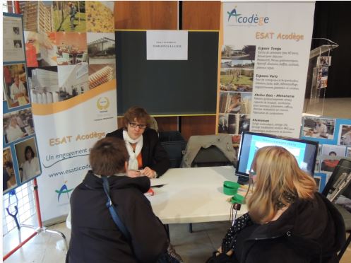 3&egrave;me forum des Etablissements et Service d'Aide par le Travail. ESAT