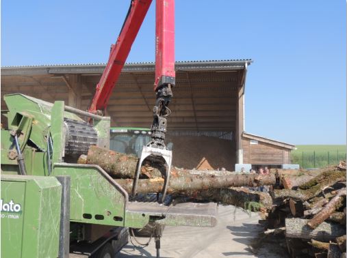 Plateforme bois &eacute;nergie, FRANCHEVILLE