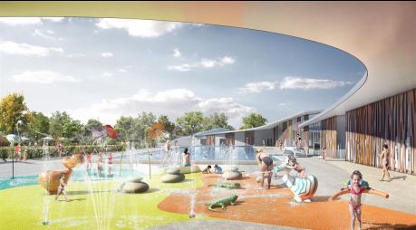 la piscine publique du Carrousel